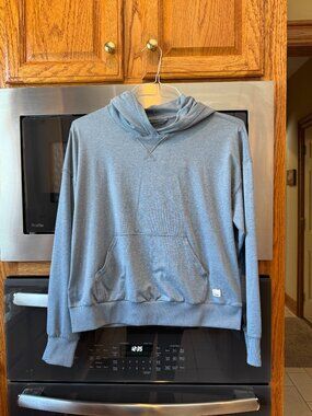 Women's Vuori Halo Performance Pullover Hoodie 2.0 Lt Heather Blue M